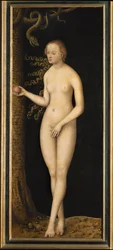 Eve. Outer Side of the Wings of an Altar