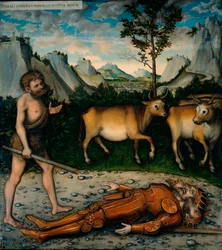 Hercules and the Cattle of Geryones (From The Labours of Hercules)