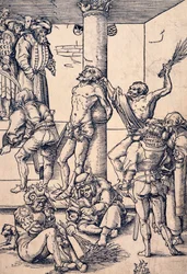 Passion of Christ: the scourging