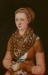 Portrait of Anna Buchner, née Lindacker, c.1520
