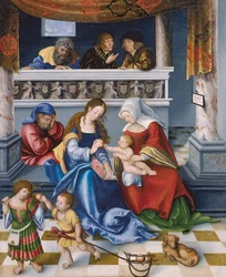 The Holy Kinship (Central Panel)