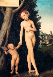 Venus and Cupid Stealing Honey