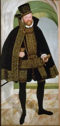 Portrait of Elector Prince Augustus I of Saxony