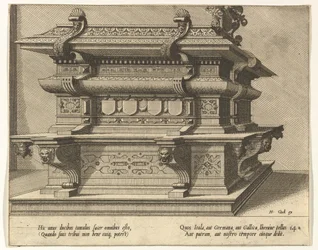 Cnotaphiorum 14, 1563. Creators: Johannes van Doetecum I, Lucas van Doetecum