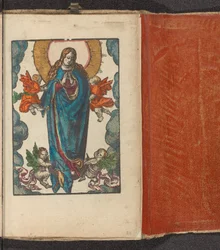 Mary as Queen of Heaven Standing on the Crescent Moon