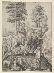 Abigail Before David, ca. 1507