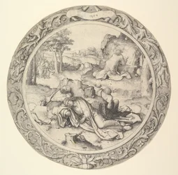 Christ on the Mount of Olives, from the Circular Passion, 1509