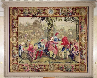 Paying the Harvesters, Gobelins Workshop