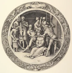 The Mocking of Christ, from the Circular Passion, 1509