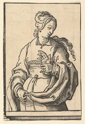 Tiburtine Sibyl, from the series of Sibyls