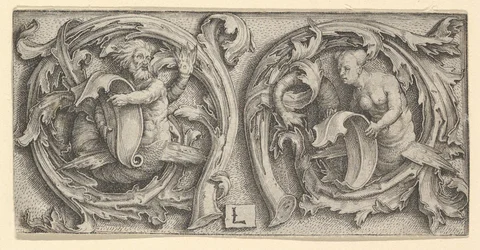 Triton and Siren in Tendrils