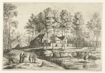 View of the Capuchin Monastery in Tervuren