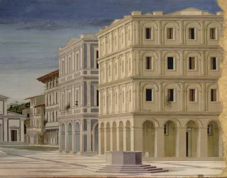 View of an Ideal City, or The City of God (detail)