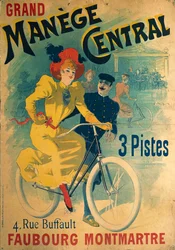 Grand Manege Central, Advertising Poster for Cycle Track