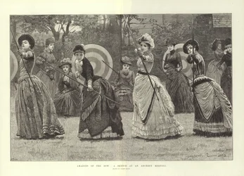Amazons of the Bow: A Sketch at an Archery Meeting