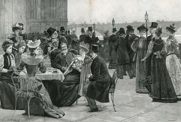 The House of Commons: Tea on the Terrace