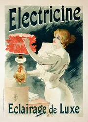 Reproduction of a Poster Advertising 