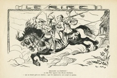 Illustration in Le Rire