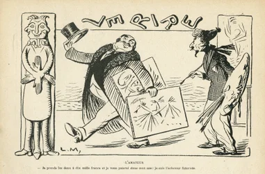 Illustration in Le Rire, 02/03/12 - The Amateur