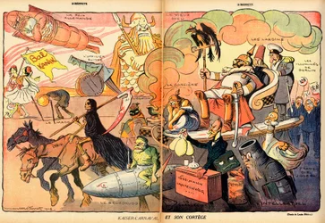 La Baionnette, Satirical in Colours