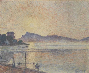 The Point of Cougoussa, Sunset