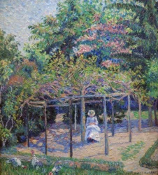 The Turkeys (or Esther in the Garden, Eragny)