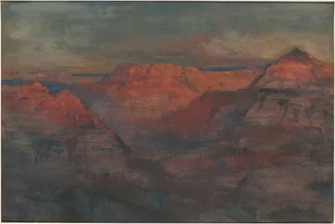 The Afterglow, Grand Canyon, Arizona