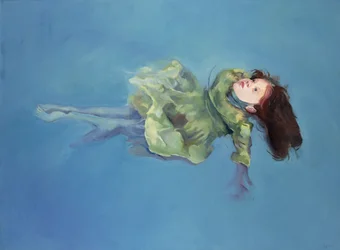 Girl Floating