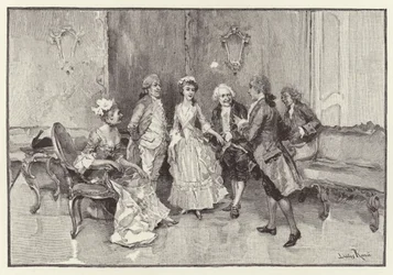Illustration for The School for Scandal