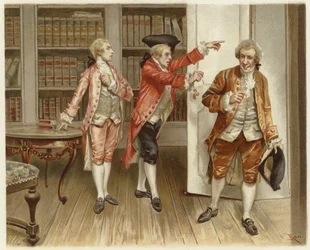 Illustration for The School for Scandal