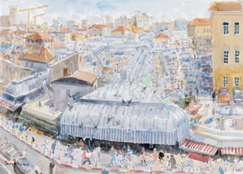 View from the Balcony, Mahane Yehuda, Jerusalem