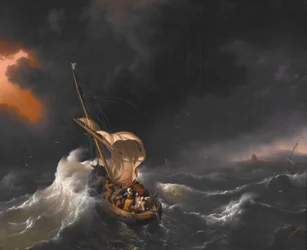 Christ Stilling the Storm on the Sea of Galilee