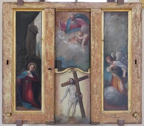 Annunciation, God the Father in Glory and the Precious Blood of Christ