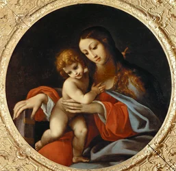 Madonna and Child. Tondo