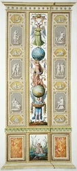 Panel from the Raphael Loggia at the Vatican, from 