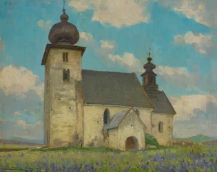 Gothic Church of the Holy Spirit in Žehra
