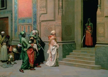 Outside the Palace