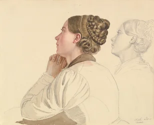 Studies of a Woman Praying