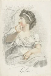 Hearing (The Five Senses Represented by Female Figures)