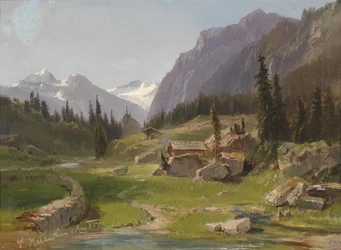 Idyllic Mountain Landscape