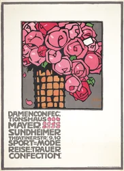Poster advertising the ladies