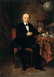 Portrait of Hermann Ludwig Ferdinand von Helmholtz