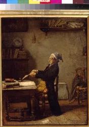 Scientist at work by Ludwig Knaus