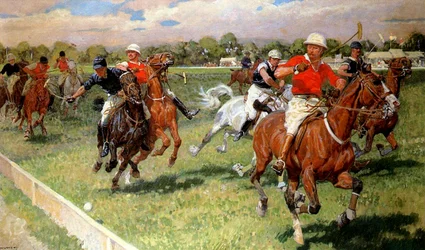A Game of Polo, 1911