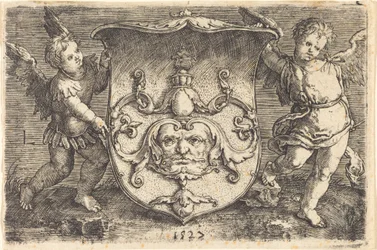 Shield with Mascaron