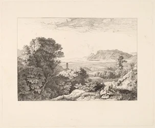 View of the Castle of Olevano