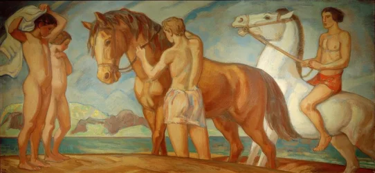 Rider by the Sea