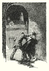 Illustration for The Picture of Dorian Gray by Oscar Wilde