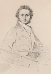 Portrait of Niccolò Paganini