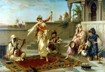 Harem by Luigi Crosio. 1901